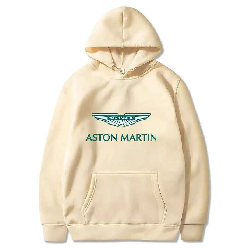 Aston Martin Racing Hoodies for Men & Women - Stylish Spring/Fall Sportswear with Unique Prints