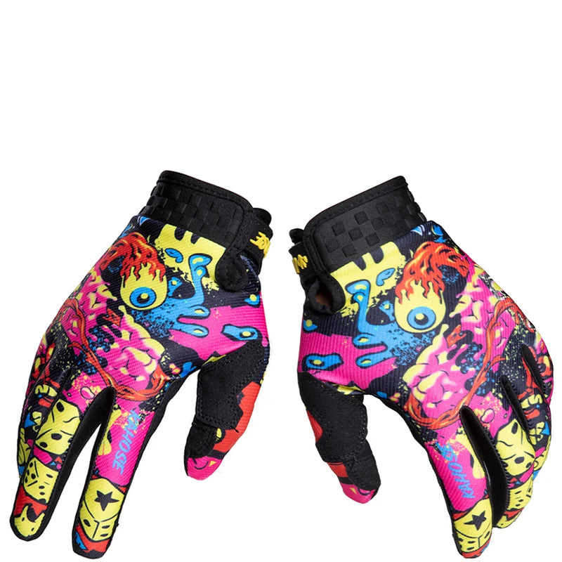 MX BMX MTB ATV Motocross Gloves Motorcycle Full Finger Bike Off Road Mountain Cycling Gloves mx1