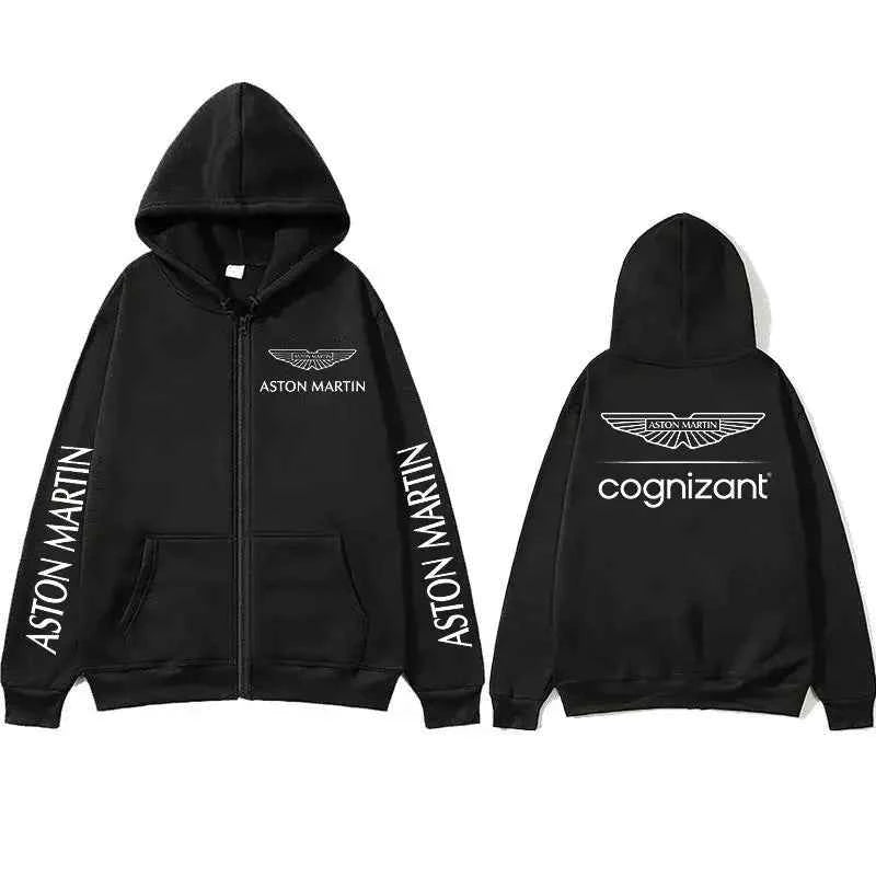 Aston Martin Spring Zipper Hoodie - Breathable, Stylish Sweatshirt for Outdoor Sports & Leisure