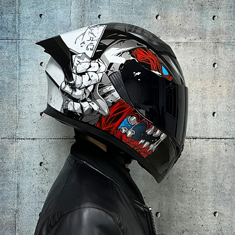 JIEKAI 316 high quality full face motorcycle helmet men racing motorcycle helmet DOT capacete casqueiro casque