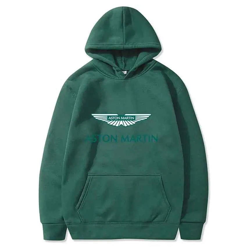 Aston Martin Racing Hoodies for Men & Women - Stylish Spring/Fall Sportswear with Unique Prints