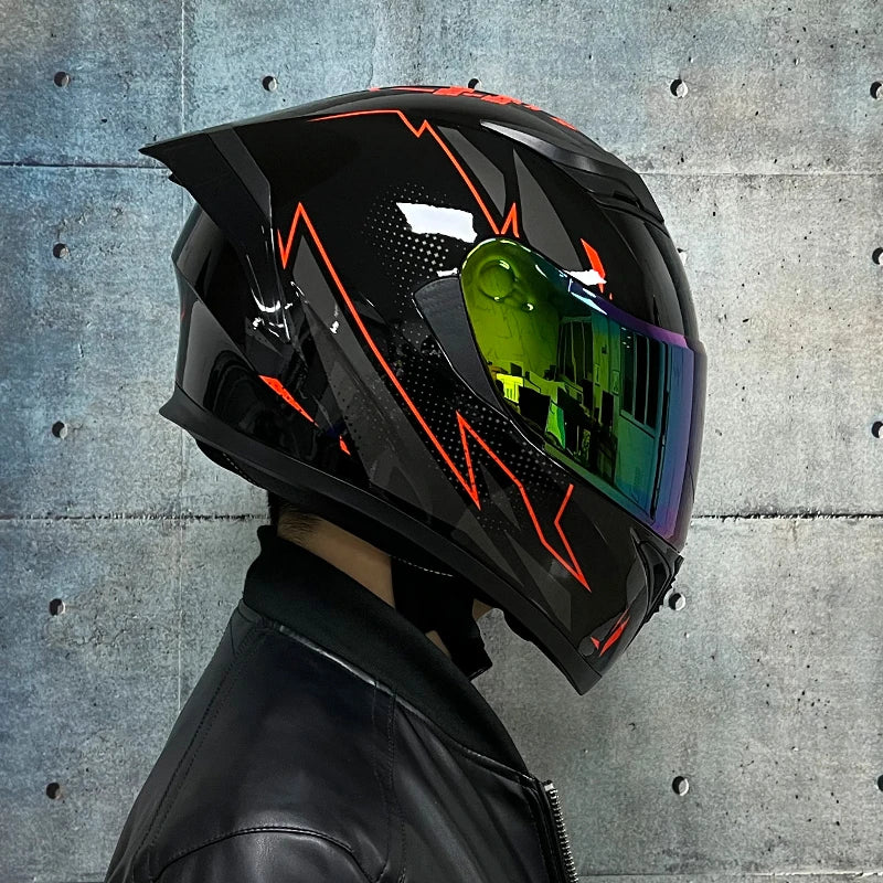 JIEKAI 316 high quality full face motorcycle helmet men racing motorcycle helmet DOT capacete casqueiro casque