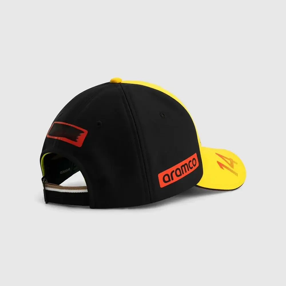 Aston Martin F1 Fernando Alonso Peaked Cap - Outdoor Sports Sun Hat for Men & Women