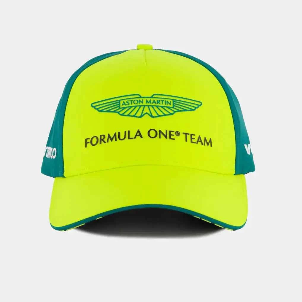 Aston Martin Racing Baseball Cap - Fernando Alonso Style, UV Protection, Daily Comfort & Training Sun Hat