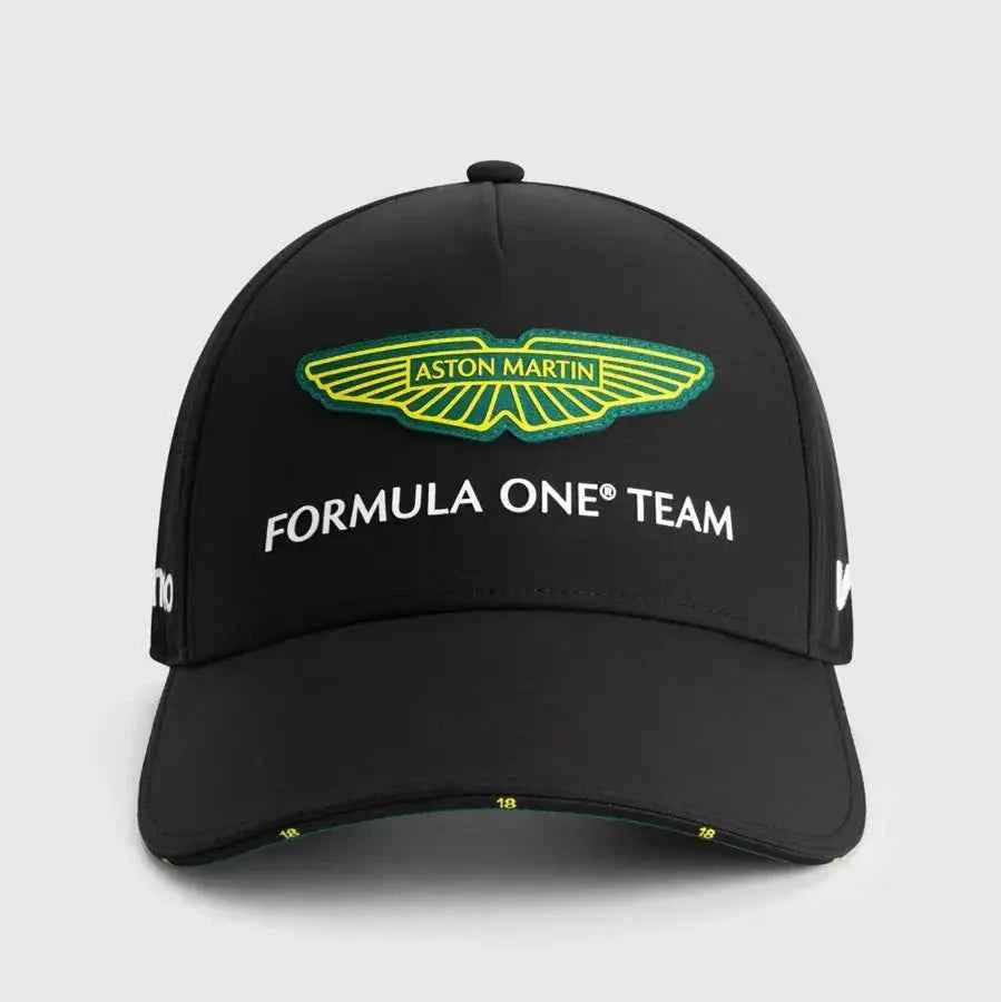 Aston Martin F1 Fernando Alonso Peaked Cap - Outdoor Sports Sun Hat for Men & Women
