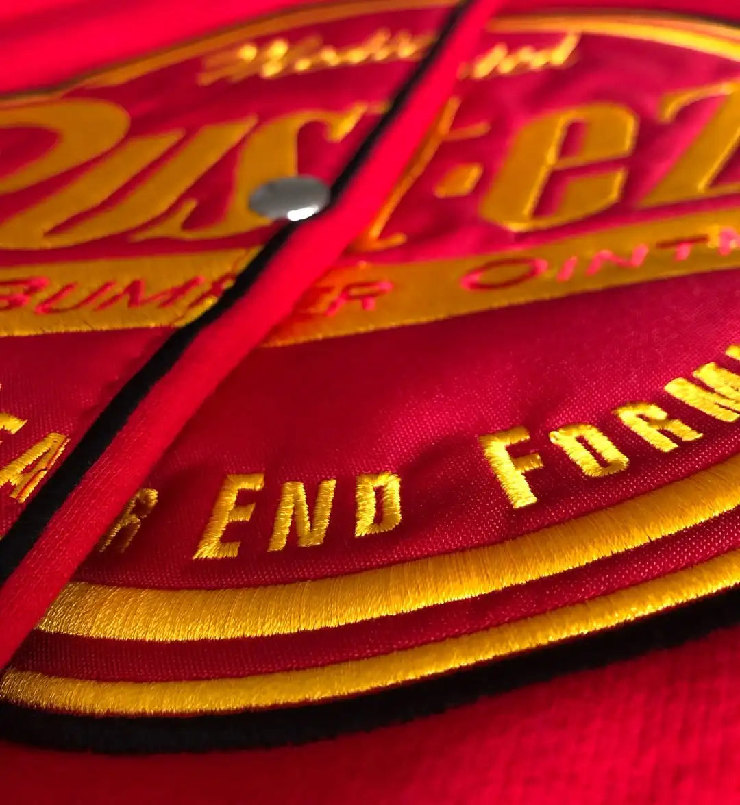 Men Red Racing Jacket Flame Design Single Breasted Cardigan Hip Hop Streetwear Cool Trendy Youth Motorcycle Biker Jacket