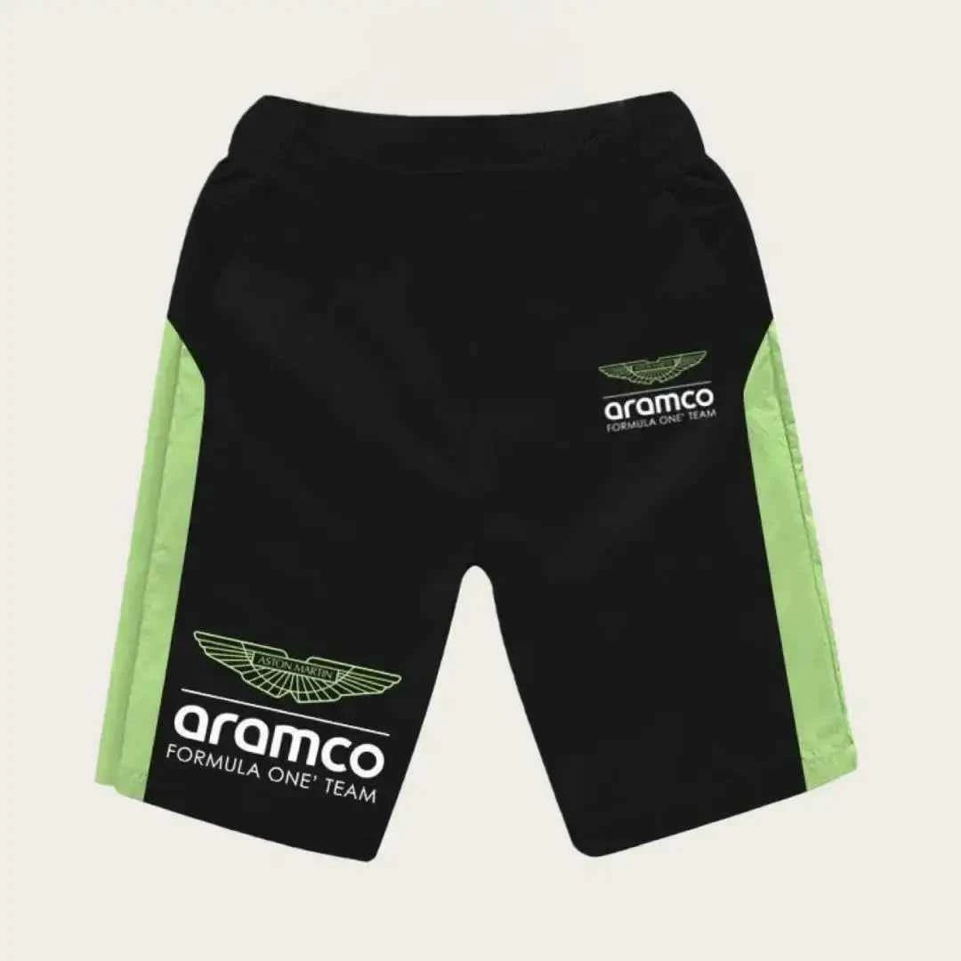 2026 Aston Martin Racing Team Alonso's Same Racing Suit Quick Drying Short Pants Men's Five Quarter Pants Mid Pants Summer