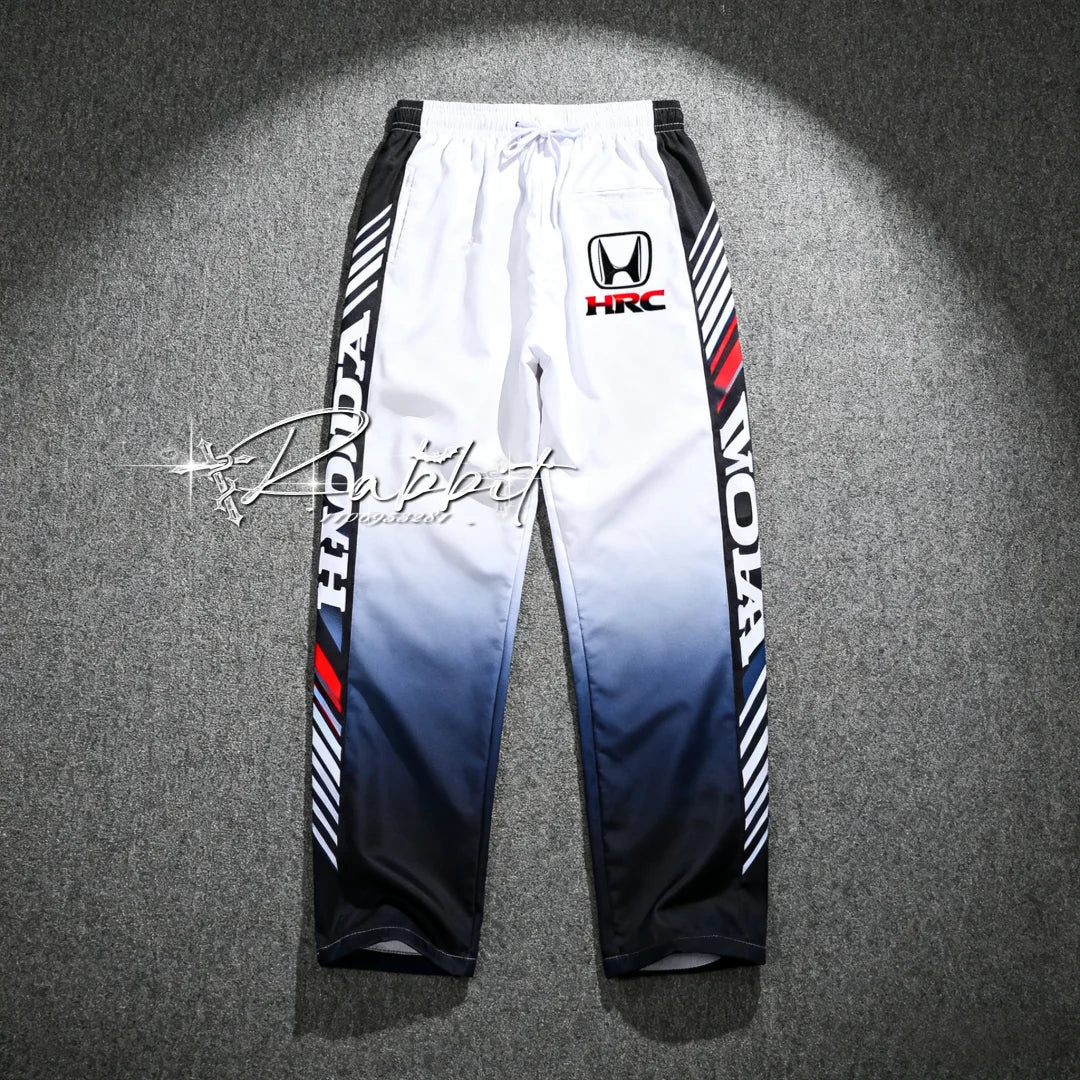 2025 New Honda Racing Special Edition Fashion Street Sports Speed Dry Pants Men's F1 Track Motorcycle Racing Sports Pants