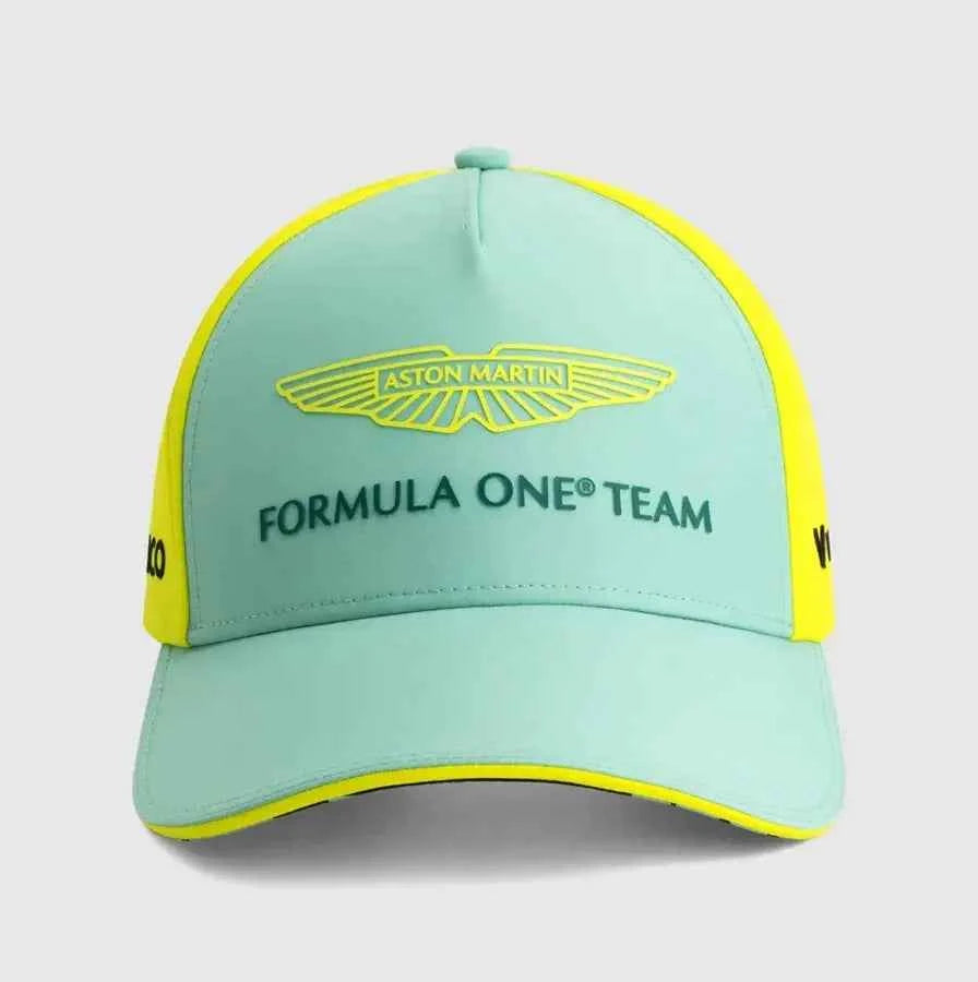 Aston Martin Racing Baseball Cap - Fernando Alonso Style, UV Protection, Daily Comfort & Training Sun Hat