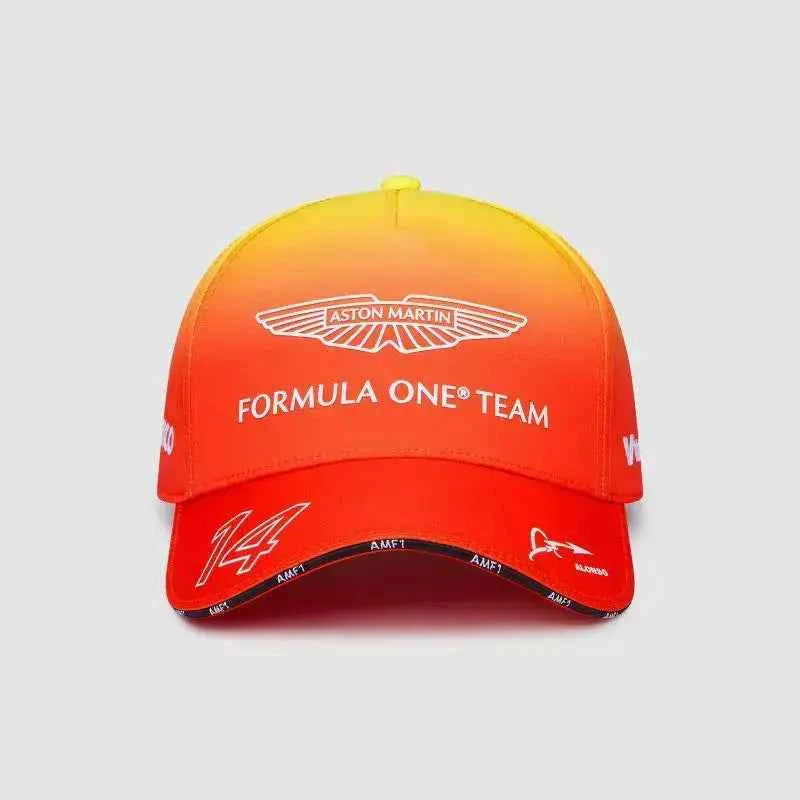 Aston Martin Racing Baseball Cap - Fernando Alonso Style, UV Protection, Daily Comfort & Training Sun Hat