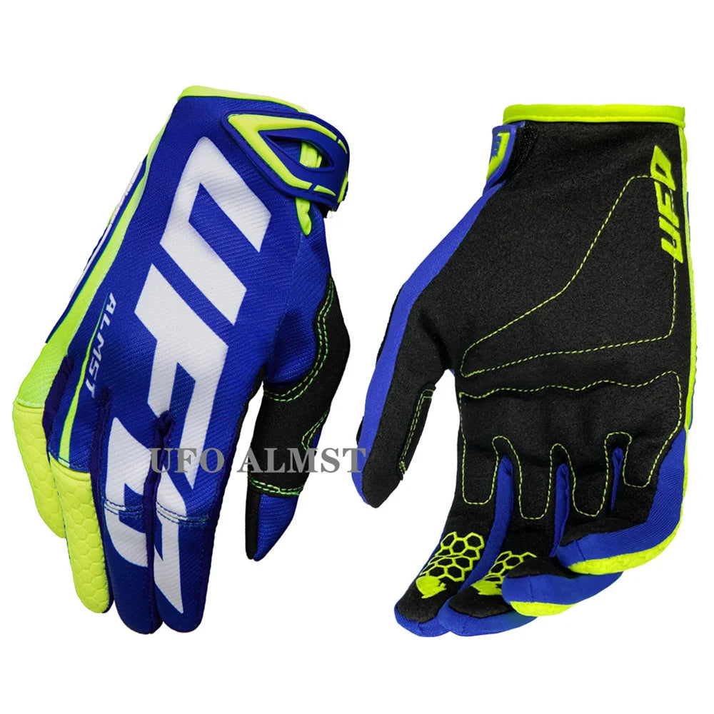 UFO Almst Off-road Motorcycle Gloves Mens Women Mountain Bike Gloves BMX ATV UTV Guantes Soft Breathable Motocross Racing Gloves