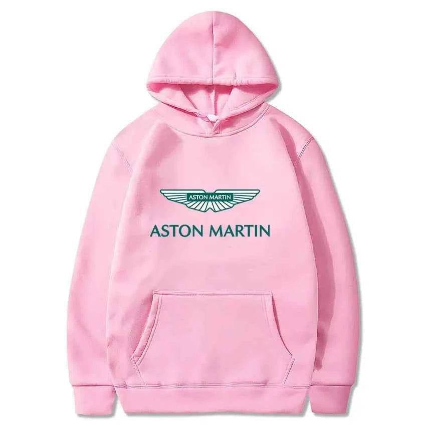 Aston Martin Racing Hoodies for Men & Women - Stylish Spring/Fall Sportswear with Unique Prints