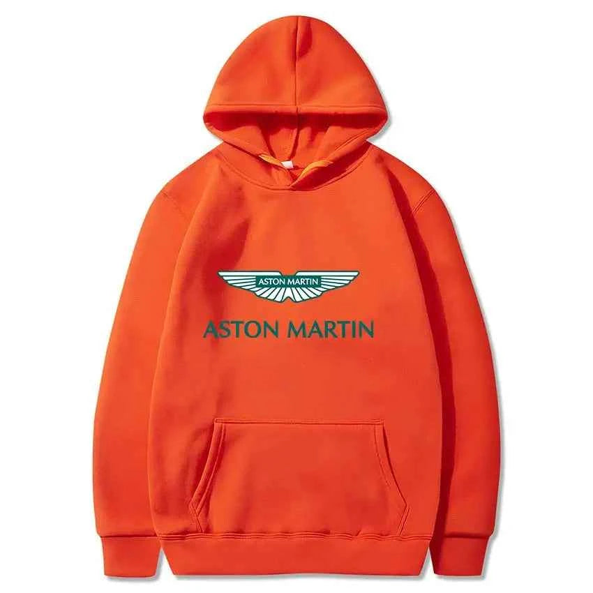 Aston Martin Racing Hoodies for Men & Women - Stylish Spring/Fall Sportswear with Unique Prints