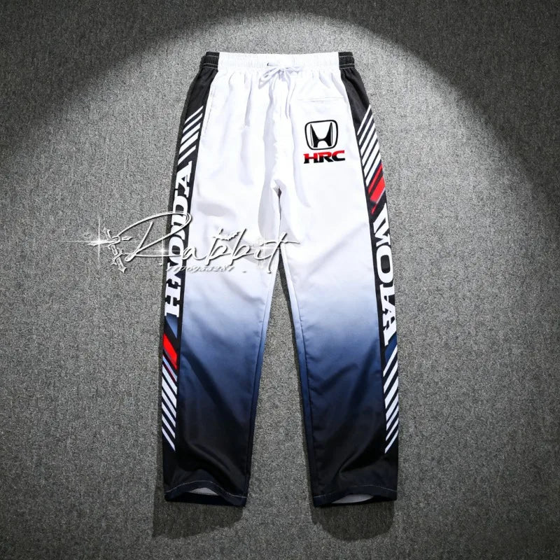 2025 New Honda Racing Special Edition Fashion Street Sports Speed Dry Pants Men's F1 Track Motorcycle Racing Sports Pants