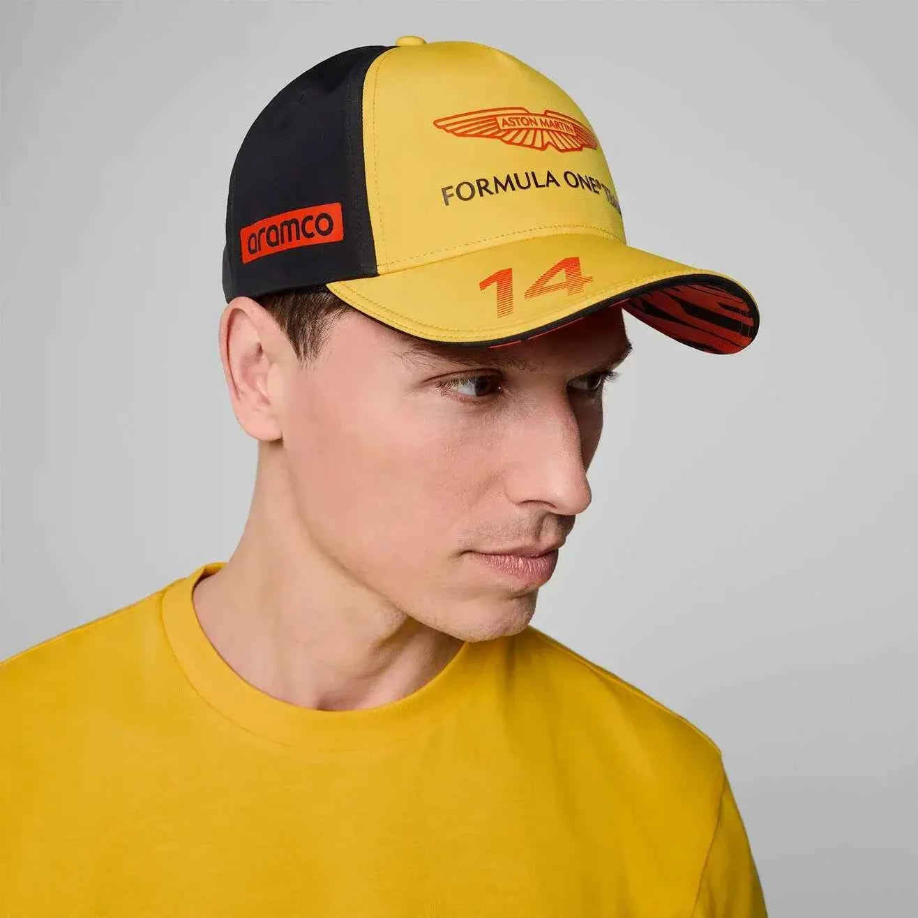 Aston Martin F1 Fernando Alonso Peaked Cap - Outdoor Sports Sun Hat for Men & Women