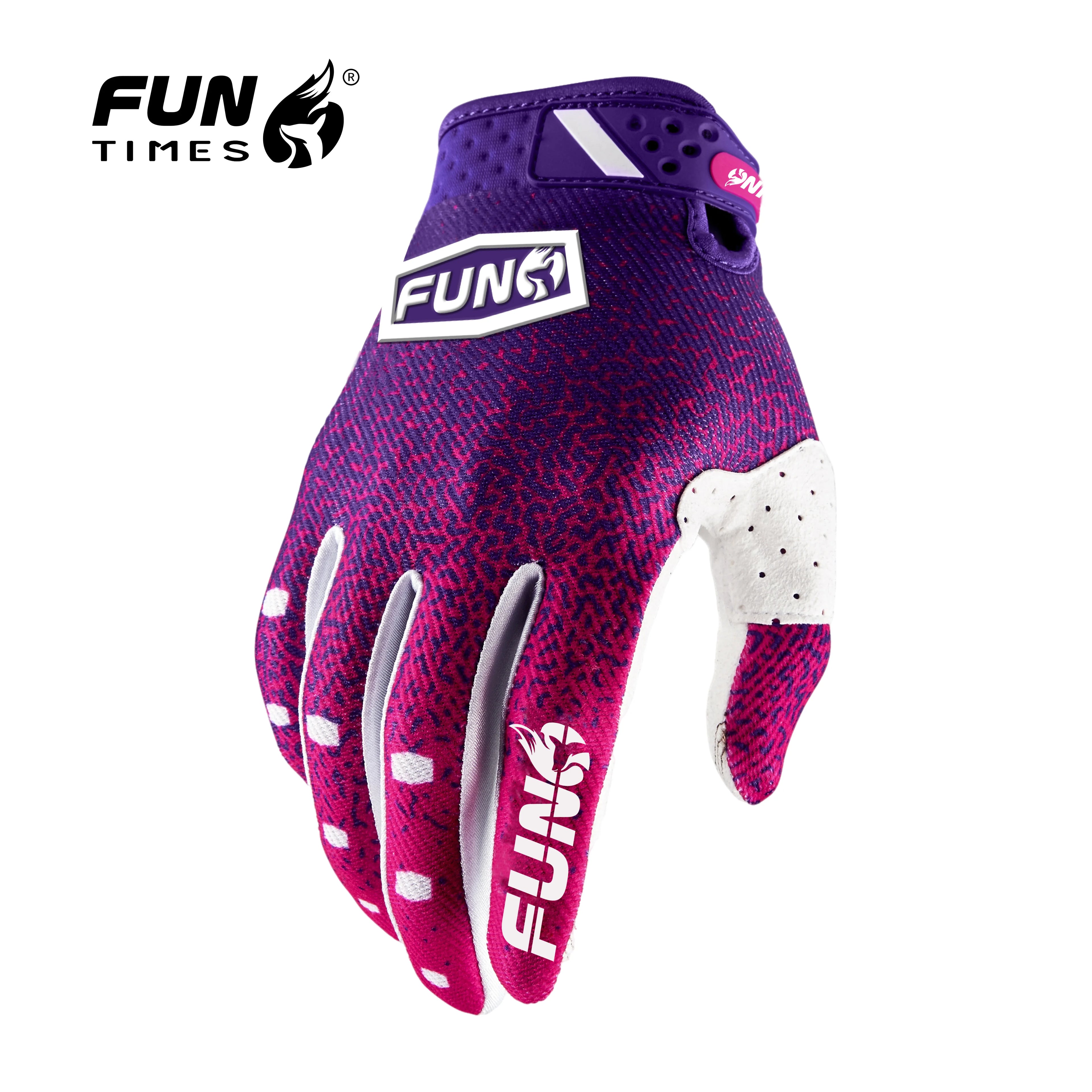 FUNTIME New Long Finger Four Seasons Racing, Off road, Outdoor Cycling, Cycling, Motorcycle All Finger Gloves