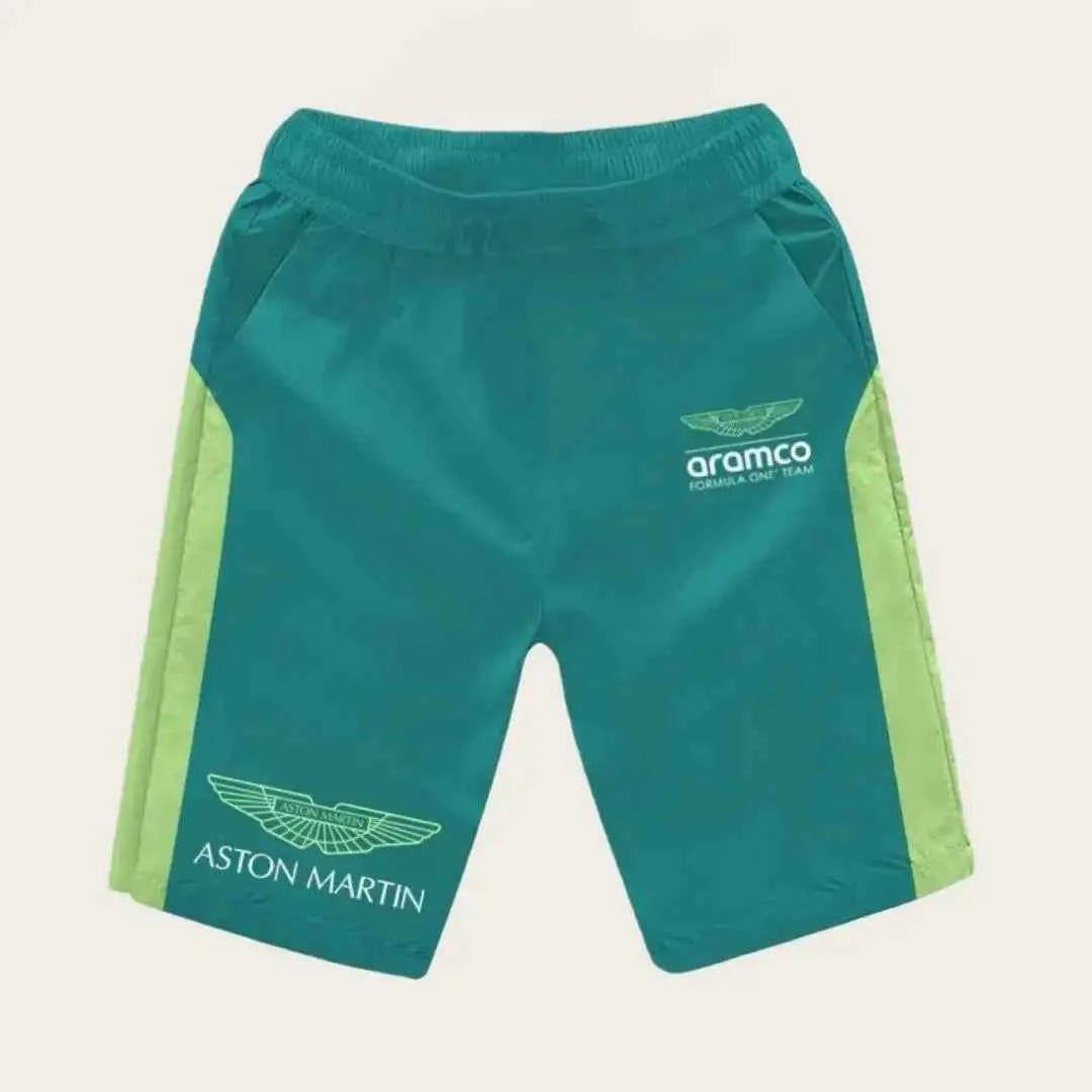 2026 Aston Martin Racing Team Alonso's Same Racing Suit Quick Drying Short Pants Men's Five Quarter Pants Mid Pants Summer