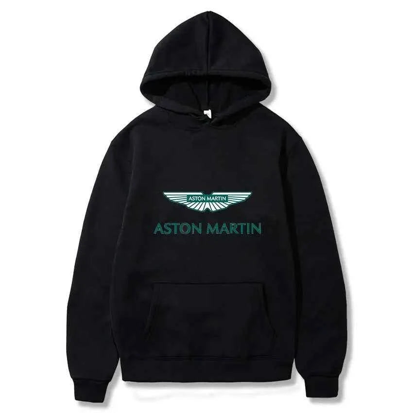 Aston Martin Racing Hoodies for Men & Women - Stylish Spring/Fall Sportswear with Unique Prints