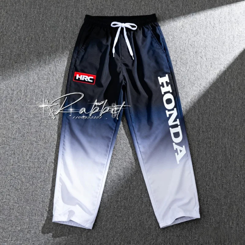 2025 New Honda Racing Special Edition Fashion Street Sports Speed Dry Pants Men's F1 Track Motorcycle Racing Sports Pants