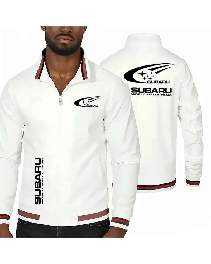 2026 SUBARU Men's Spring/Summer Casual Outdoor Fashion Sports Jacket Ultra Thin Zipper Collar Sunscreen Protective Clothing