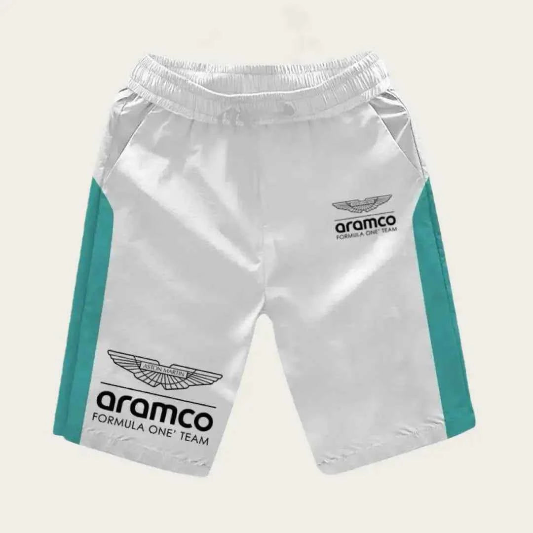 2026 Aston Martin Racing Team Alonso's Same Racing Suit Quick Drying Short Pants Men's Five Quarter Pants Mid Pants Summer