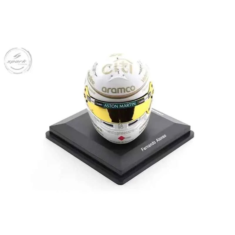 Aston Martin AMR25 Fernando Alonso 2025 F1 Helmet Simulation Model - Custom Resin Toy Gift