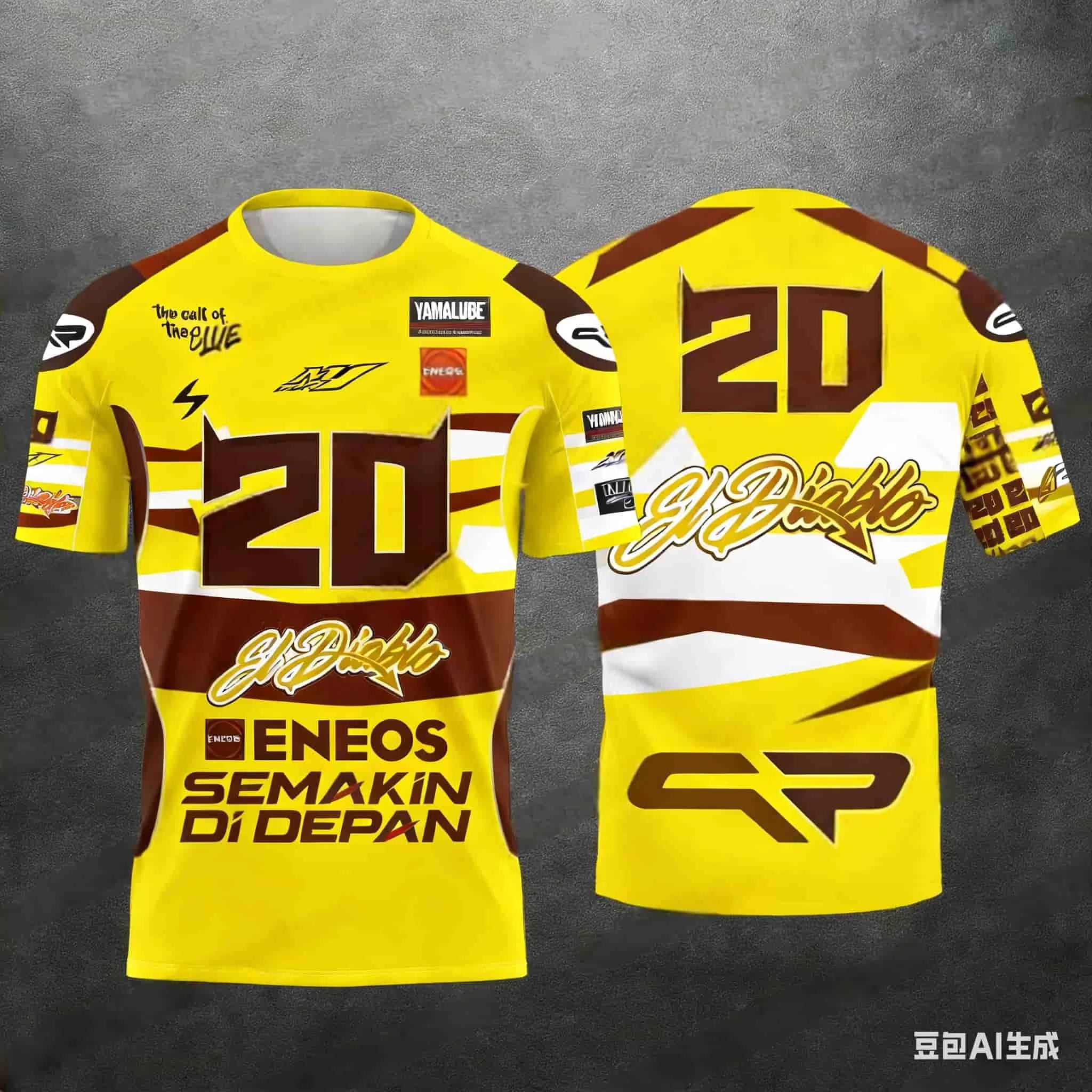 2026 New NO.20 Fabio Quartararo Enthusiast Motorsport Men's and Women's Commemorative Summer Fashion Breathable T-Shirt