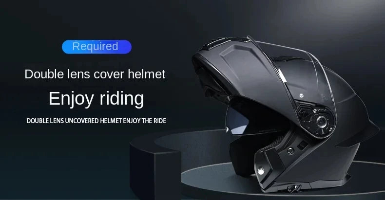 ORZ-B08A Full Face Motorcycle Helmet Glossy Mecha Pattern Racing Helmet Italian Style DOT Certified Safety Helmet with Tinted Vi