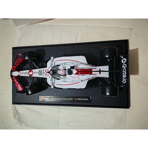 1:18 In Stock Bburago Red Bull Rb21 Japan #1 Verstappen Ferrari 2025 F1 Sf-25 Hamilton #44 Leclerc #16 Alloy Model Gift Ornament