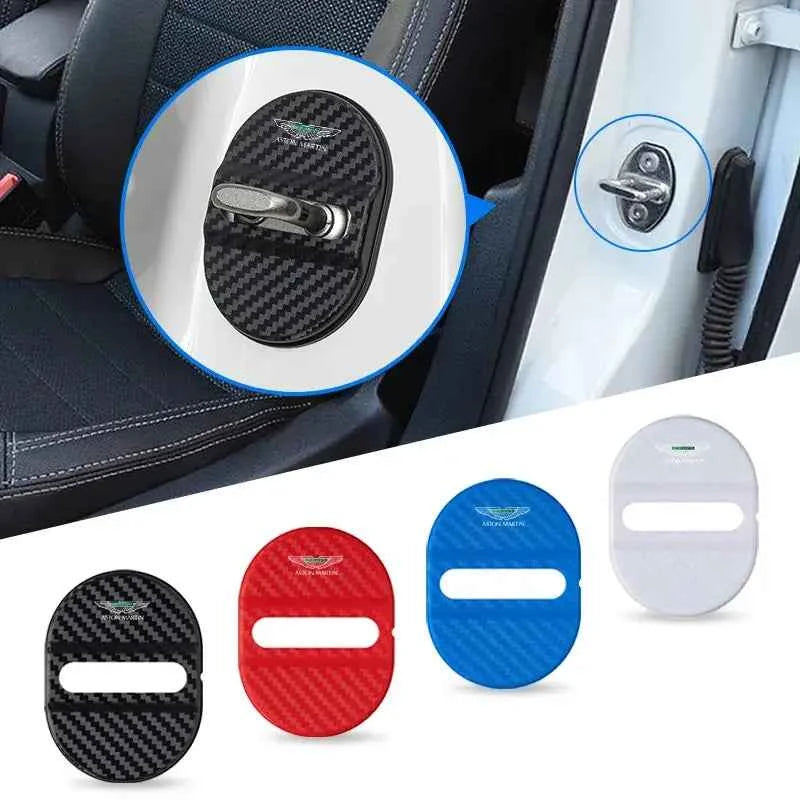 Aston Martin Door Lock Covers | Waterproof & Rust-Proof Protection Caps for Vantage, DBX, DBS, DB11, DB12