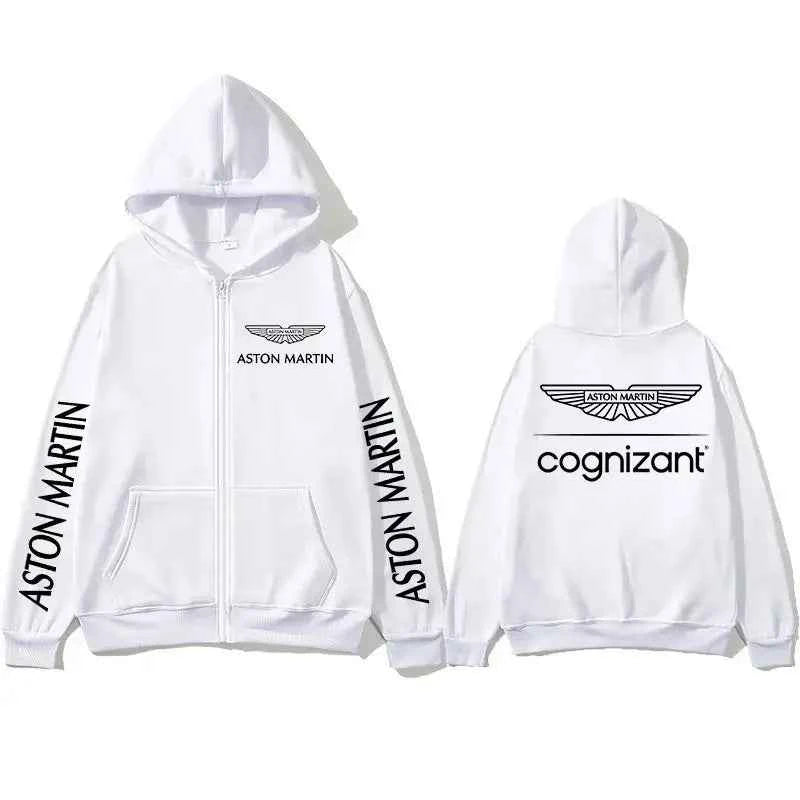 Aston Martin Spring Zipper Hoodie - Breathable, Stylish Sweatshirt for Outdoor Sports & Leisure
