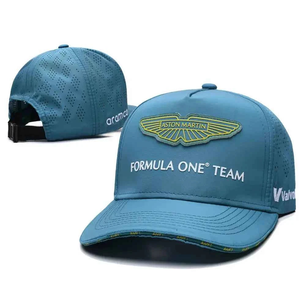Aston Martin Racing Baseball Cap - Fernando Alonso Style, UV Protection, Daily Comfort & Training Sun Hat