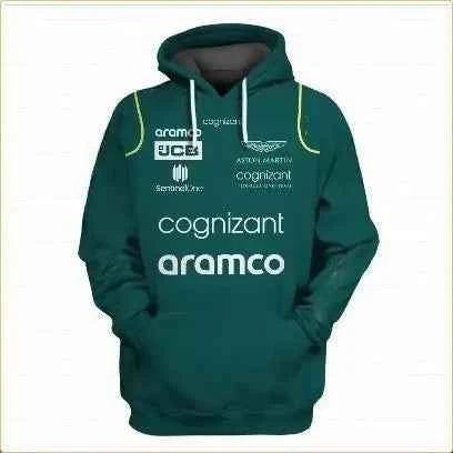 Aston Martin Fernando Alonso 14 Motorcycle Hoodie - Stylish Sweatshirt for Racing Fans