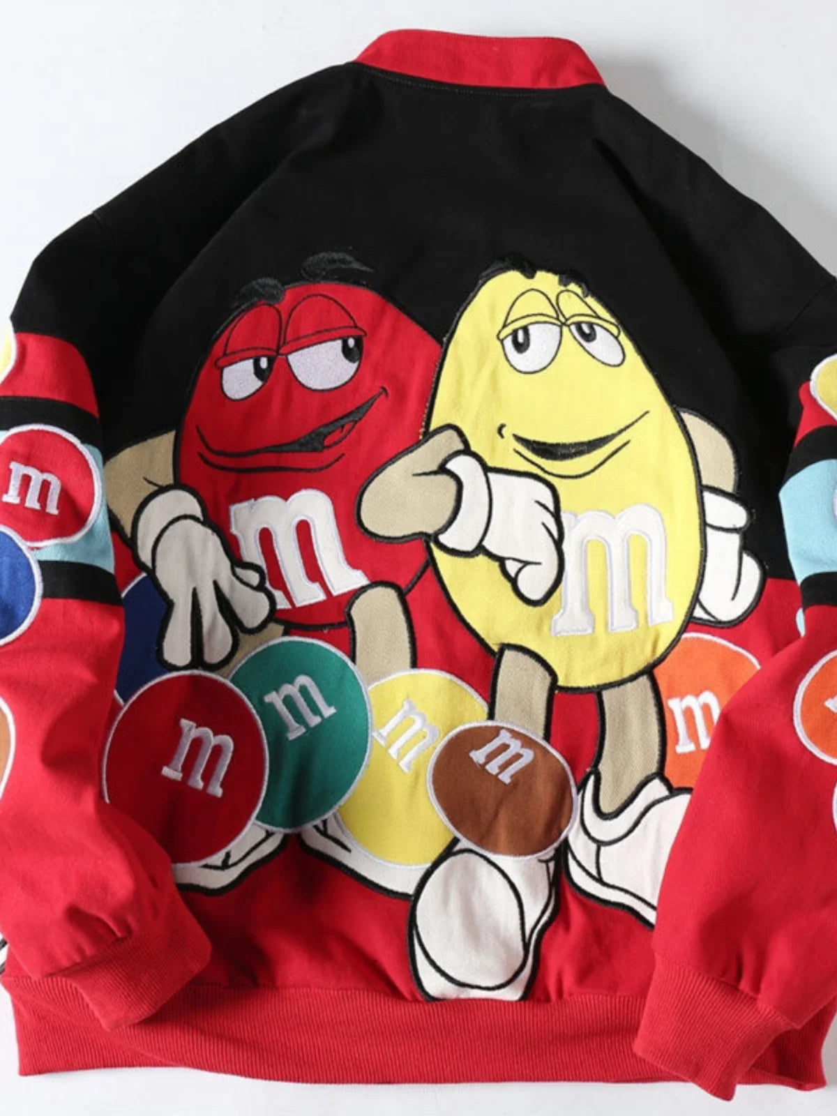 Heavy Embroidery American Sle Casual Jaet Loose Fit Long Sve Streetwear for Couples Spring Autumn Hip Hop Baseball Coat