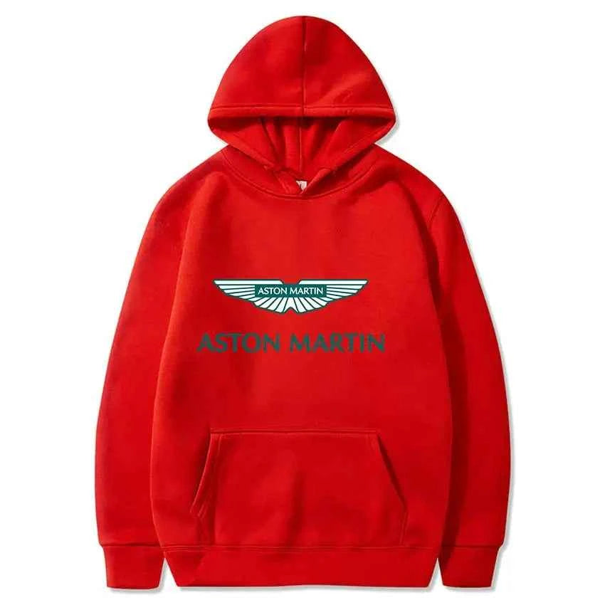 Aston Martin Racing Hoodies for Men & Women - Stylish Spring/Fall Sportswear with Unique Prints
