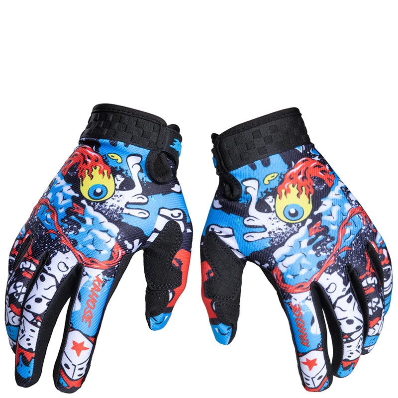 MX BMX MTB ATV Motocross Gloves Motorcycle Full Finger Bike Off Road Mountain Cycling Gloves mx1