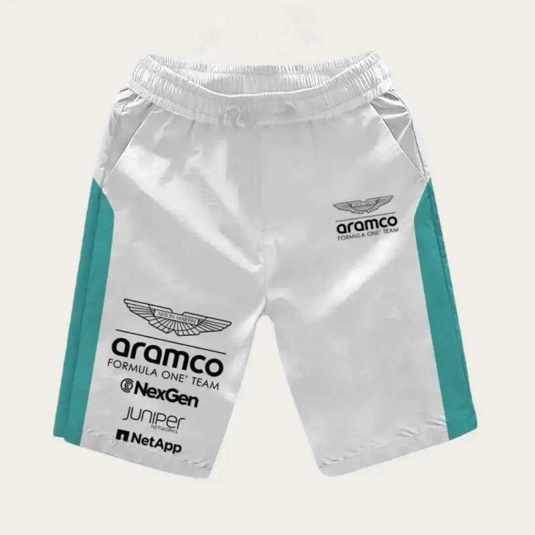 2026 Aston Martin Racing Team Alonso's Same Racing Suit Quick Drying Short Pants Men's Five Quarter Pants Mid Pants Summer