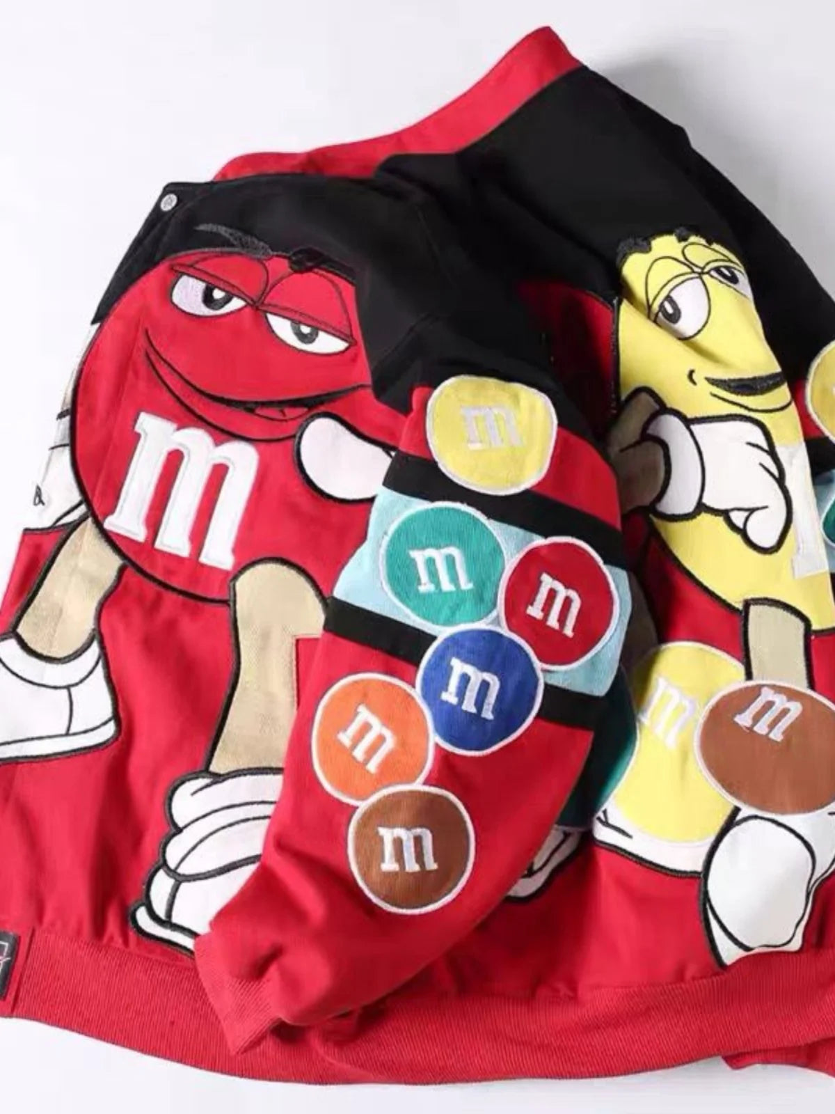 Heavy Embroidery American Sle Casual Jaet Loose Fit Long Sve Streetwear for Couples Spring Autumn Hip Hop Baseball Coat