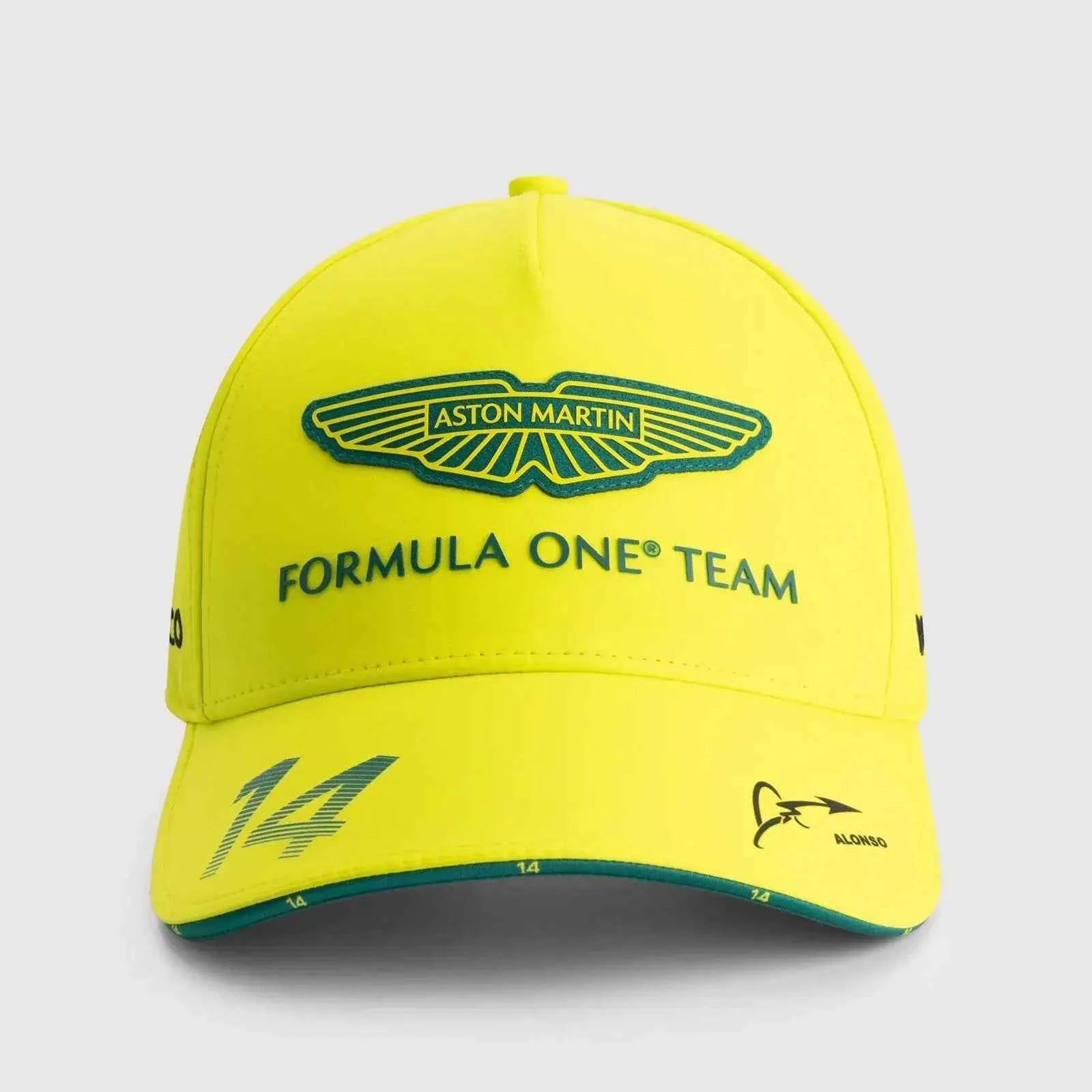 Aston Martin Racing Baseball Cap - Fernando Alonso Style, UV Protection, Daily Comfort & Training Sun Hat